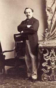 Portræt af Giovanni Battista Belletti af Unknown photographer