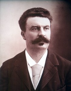 Portræt af Guy de Maupassant af Unknown photographer