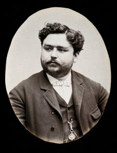 Portræt af Isaac Albeniz af Unknown photographer