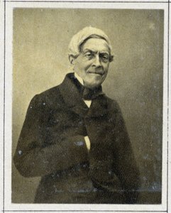 Portræt af Jules Michelet (1789 - 1874). af Unknown photographer