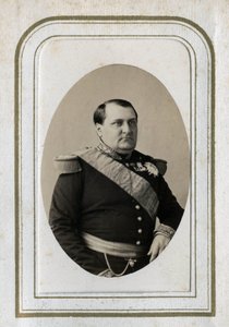 Portræt af Napoleon Jerome (Napoleon-Jerome) Bonaparte (1822-1891). af Unknown photographer