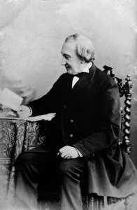 Portræt af Robert Franz (s/h foto) af Unknown photographer