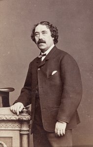 Portræt af Sims Reeves af Unknown photographer