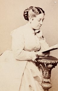 Portræt af Therese Tietjens, ca. 1860