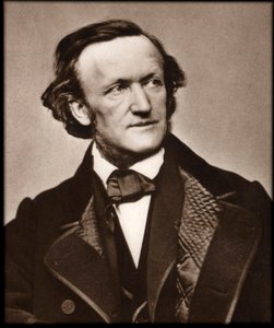 Portræt af komponist Richard Wagner (1813-1883) - Portræt af Richard Wagner (1813-1883), tysk komponist. af Unknown photographer