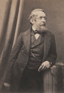 Portræt af den ungarske politiker Lajos Kossuth af Unknown photographer