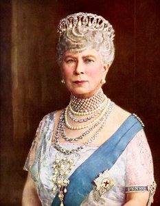 Dronning Mary, kong George V