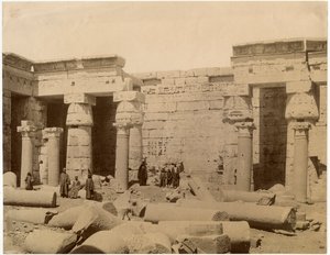 Anden gårdhave til Ramses III