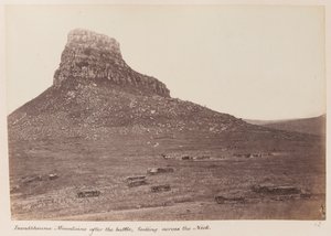 Slagmarken i Isandlwana af Unknown photographer