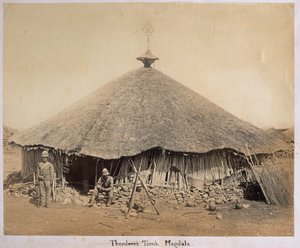 Theodors grav, Magdala, Abessinien af Unknown photographer