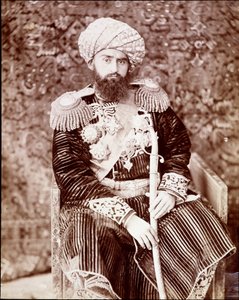 Turkestan - Emiren af Bukhura - A.D. 1890. af Unknown photographer