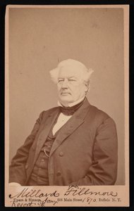 Portræt af Millard Fillmore 1800-1874, 4. januar 1870. af Upson and Simson