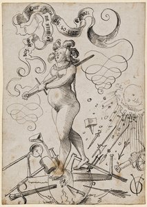 Kærlighedens pinsler, ca. 1516.