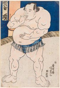Kom venligst til RT. Illustreret af Utagawa Kunisada (1786-1865) af Utagawa Kunisada