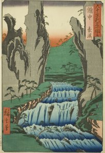 Bit-chu P-Roynce: gokei (bit-chu, gokei), fra serien (Rokujuyoshi Meisho Zue)” af Utagawa Hiroshige