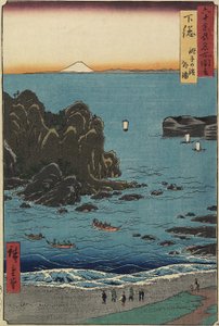 Cho_shi-stranden ved det åbne hav, Shimo_sa-provinsen, august 1853