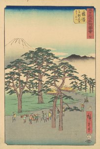 Fujisawa-fest af Utagawa Hiroshige
