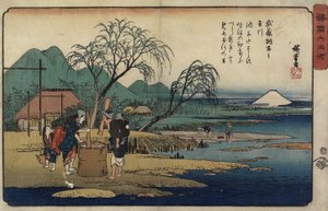 Juvelfloden Cho_fu i Musashi-provinsen, 1835-1837