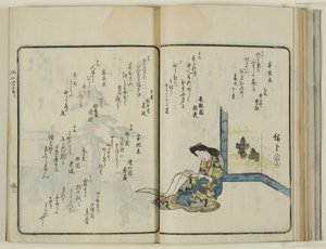 Kyoka sokon shun goji hyakushu af Utagawa Hiroshige
