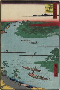 Nakagawa River Mouth, marts 1857