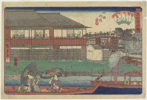 O_ ingen Shiat Yanagibashi Inryo_ Very, ca. 1835-1842