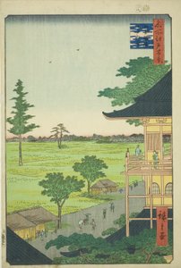 Sazai hall of field finansieret rakkan tempe (gohyaku rakkan sazaid), fra serien "one funded farmer