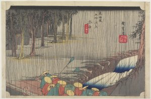 Sp Hayashi g linje, Tsuchiyama, ca. 1833