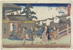 Umegawa ved Yanagibashi i Ryo_goku, ca. 1835-1842