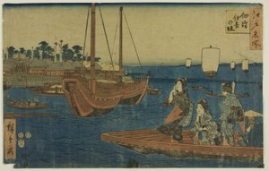 Træsnit af Utagawa Hiroshige