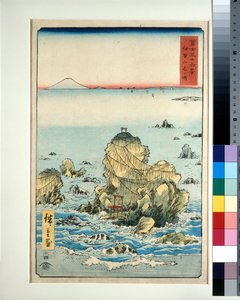 Futamigaura i Ise-provinsen af Utagawa II Hiroshige