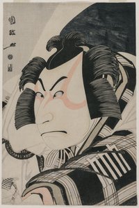 Nakamura Nakazo II som Matsuomaru i Carriage-Stopping Scene, 1796. af Utagawa Kunimasa