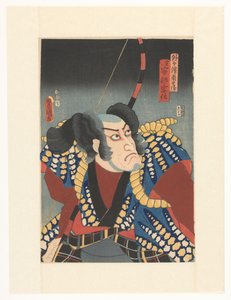 Sotogahama no Nambei med sløjfe på ryggen af Utagawa Kunisada (I)