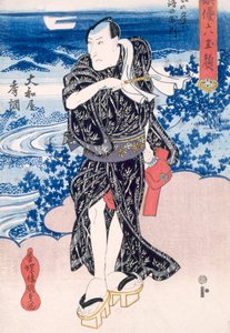 En skuespiller, Edo Periode. af Utagawa Kunisada