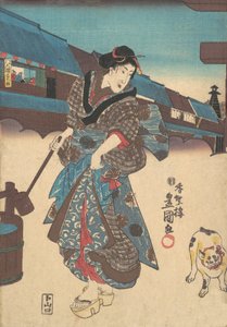 Print. af Utagawa Kunisada