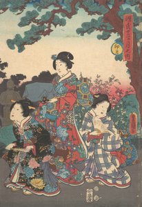 Print. af Utagawa Kunisada