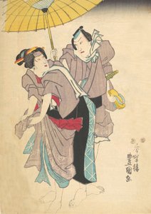 Tryk, 1800-tallet., 1800-tallet. af Utagawa Kunisada