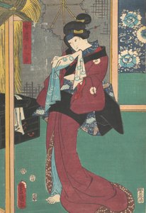 Tryk, 1800-tallet., 1800-tallet. af Utagawa Kunisada