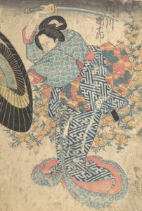 Tryk, 1800-tallet., 1800-tallet. af Utagawa Kunisada