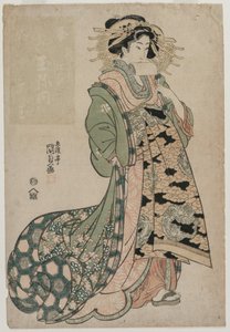 Mr. Shiratama fra Te Tamaya af Utagawa Kunisada