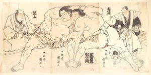 Sumo Wrestling, 1800-tallet.