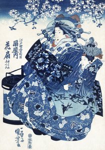 Japansk kvinde (1798–1861) af Utagawa Kuniyoshi