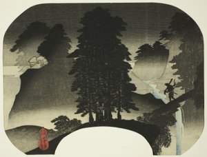 landskab (med San) af Utagawa Sadahide