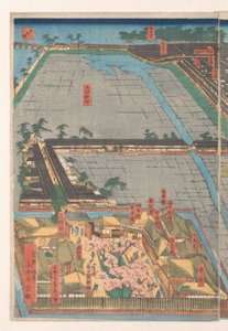 Oversigt over Honcho-distriktet og Miyozaki-kvarteret i Yokohama