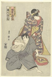 a c rs segawa michisa buro i Sogen Ajari, Band Mitsugoro Good, Orikoto Hime, Sogen Ajari af Utagawa Toyokuni (I)