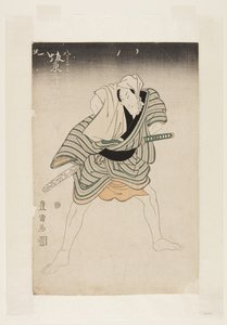 Skuespiller Bando Mitsugoro III (træbloktryk i farver) af Utagawa Toyokuni