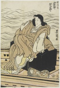 Tee c and r Iwai Hanshiro _ As Tee Manseigen, 1804-1825 af Utagawa Toyokuni