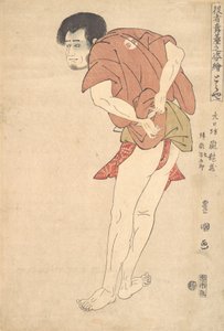 Skuespilleren Arashi Ryuzo senere kendt som Arashi Shichigoro, 18.-19. århundrede. af Utagawa Toyokuni I