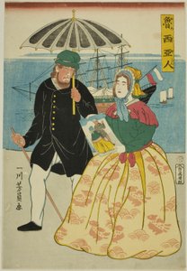 Russisk idé (russisk) af Utagawa Yoshikazu