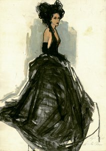 Den elegante dame i sort af Ute Rathmann