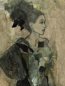 Elegant kvindeprofil